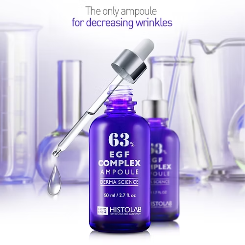 HISTOLAB EGF Complex Ampoule 63 Peptide Anti-Wrinkle Serum