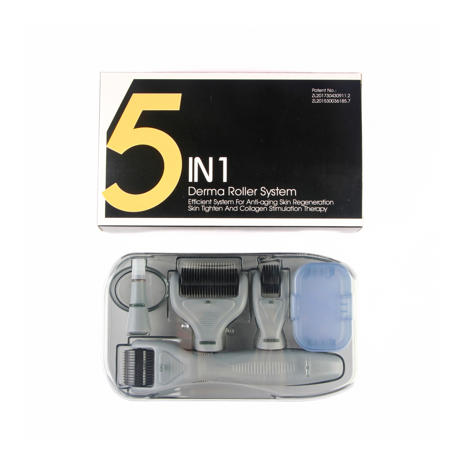 5-in-1 Derma Roller Microneedling Skincare Kit for At-Home Use
