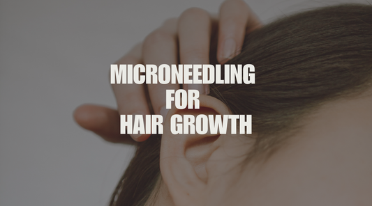 Microneedling for hair growth