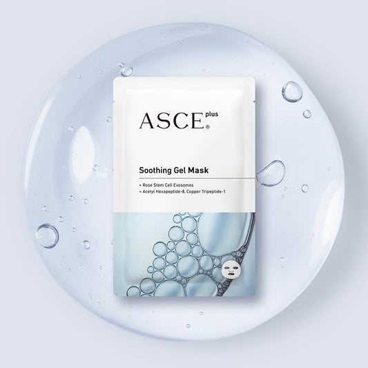 ASCE+ Soothing Gel Mask – Cooling Rose Exosome Sheet Mask (3 pcs)