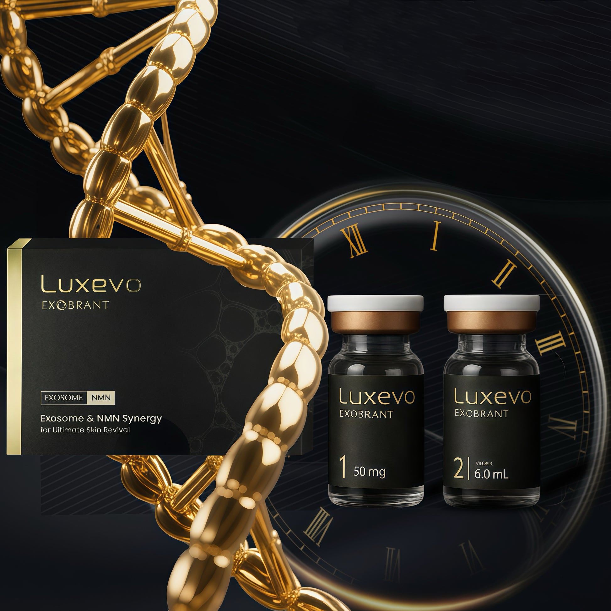 Luxevo Exobrant NAD⁺ Exosome Synergy