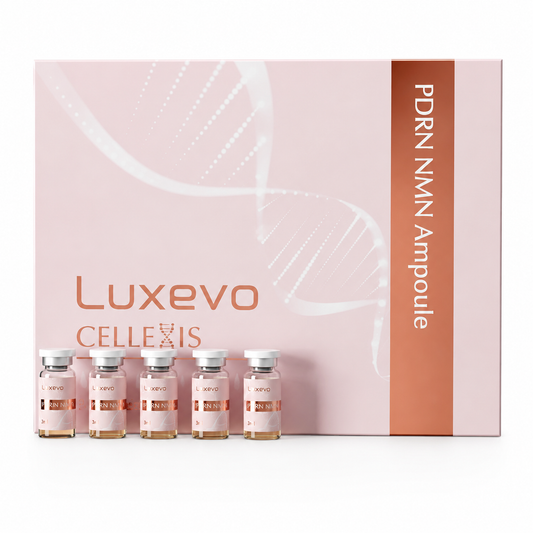 Luxevo CelleXis PDRN & NMN Skin Booster Ampoule Serum, 3ml x 14 Vials