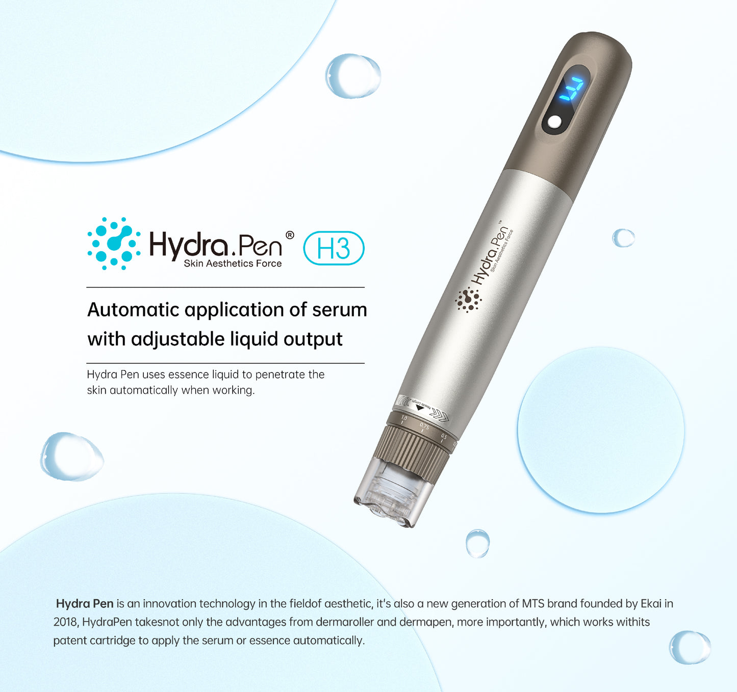 Hydra Pen H3 dr. pen  microneedling 