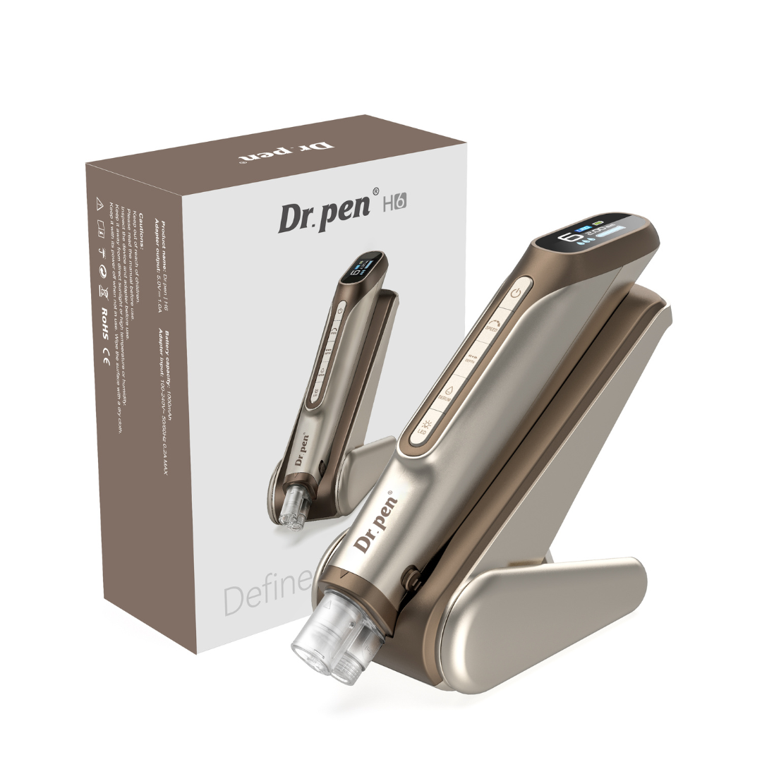 Dr. Pen Hydra H6 Advanced Serum Infusion Microneedling Pen with Light Therapy